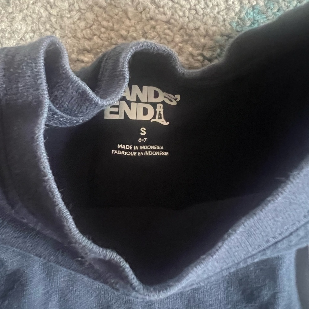 Navy Blue Kids Shirt Montessori Gifted Prep School - Picture 2 of 2